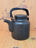 Yixing Zisha Purple Clay Purple Sand Tea Pot, Zi Sha Teapot, 5" H