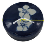 Retro Antique Like Style Blue and White Porcelain Blue Cherry Blossom Plum Flower Ceramic Covered Jar Vase, China Ming Style, Jingdezhen (LJ4)