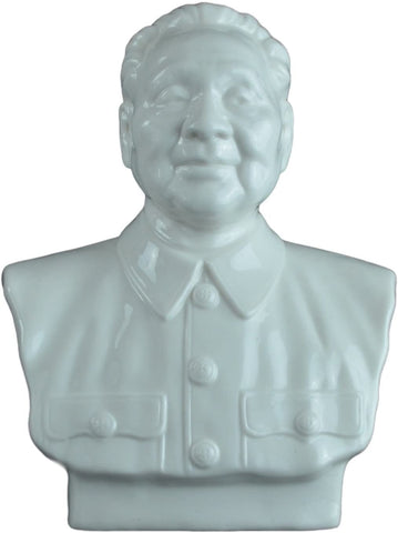 Premium White Porcelain Deng Xiaoping Statue, China Leader