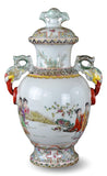 Hand-painted Classic Porcelain Jar, with a Lid, Ladies in Garden, Jingdezhen