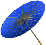 Festcool 32" Asian Parasol Umbrella Fabric Hand-Painted Chinese Japanese