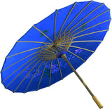 Festcool 32" Asian Parasol Umbrella Fabric Hand-Painted Chinese Japanese