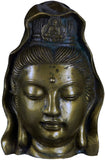 10" Vintage Bronze Guanyin Statue, Quan Yin, Kwan Yin, Kuanyin, Goddess of Mercy