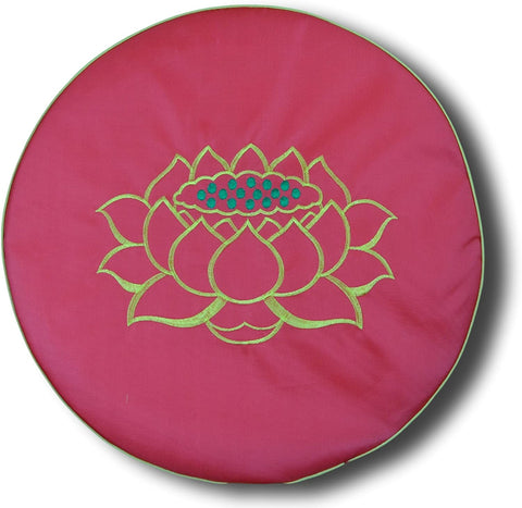 19" Round Foam Lotus Flower Buddhist Pray Meditation Pillow Pad Mat Cushion